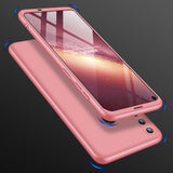For HUAWEI P40 Lite E Mobile Phone Cover 360 Degree Full Protection Phone Case Rose gold