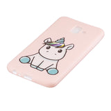 For Samsung J6 PLUS Non-Slip TPU Bumper Case Shockproof Full-Body Protective Case Cover with Adjustable Bracket 6