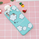For Samsung A11 Soft TPU Back Cover 3D Cartoon Painting Mobile Phone Case Shell Little bear