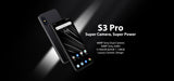 UMIDIGI S3 Pro 4G Phablet Helio P70 Octa Core 2.1GHz 6.3 inch Android 9.0 6GB RAM 128GB ROM Fingerprint Sens - Black, EU PLUG