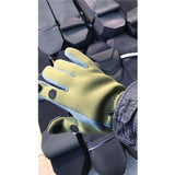 Elastic Diving Fabric Non-slip Windproof Waterproof Breathable Warm Professional Ice Fishing 2 Finger Appearing Gloves