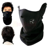 Cycling Mask Wind-proof Dust-proof Warmth Hiking Ski Mask Outdoor Cold-proof motorcycle Face Mask black_One size