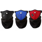 Cycling Mask Wind-proof Dust-proof Warmth Hiking Ski Mask Outdoor Cold-proof motorcycle Face Mask black_One size