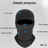Outdoor Full Face Mask Ski Motorcycle Cycling Windproof Winter Warm Mask  HK-A_One size