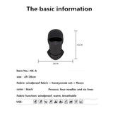 Outdoor Full Face Mask Ski Motorcycle Cycling Windproof Winter Warm Mask  HK-A_One size