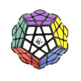 DAYAN Megaminx 12-Axis 3-Rank Dodecahedron Magic Cube with Black Base