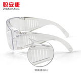 Goggles Anti Impact Men Women Dust-Proof Wind-Sand-Proof Dark Transparent Protective Glasses