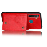 For OPPO Realme 5/5 Pro Mobile Phone Shell Buckle Closure Wallet Design Overall Protective Smartphone Cover  gray