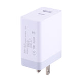 USB C PD Charger 29W Power Delivery Type c Wall Charger with 2 Ports for iPhone Android European regulations white