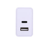USB C PD Charger 29W Power Delivery Type c Wall Charger with 2 Ports for iPhone Android European regulations white