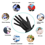 Disposable Latex Medical Gloves Cleaning Work Finger Gloves Latex Protective Home Food for Safety M