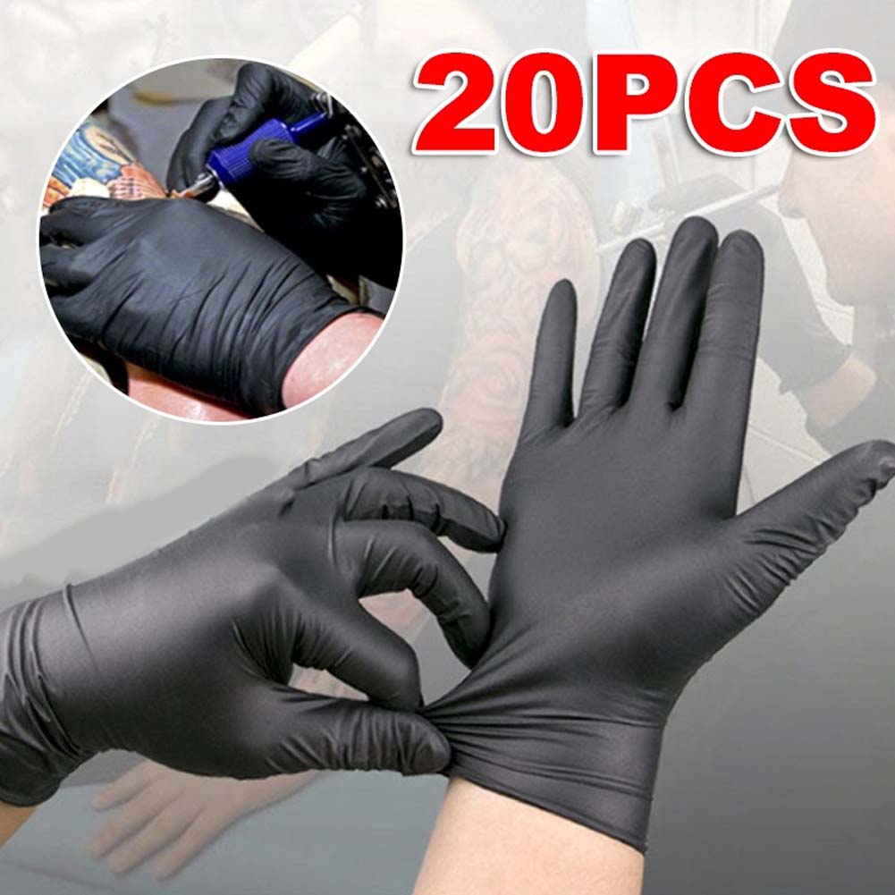 Disposable Latex Medical Gloves Cleaning Work Finger Gloves Latex Protective Home Food for Safety S