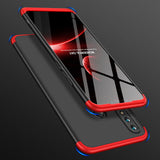 For HUAWEI NOVA 3I/P smart Plus 3 in 1 360 Degree Non-slip Shockproof Full Protective Case Red black red
