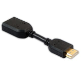 HDMI Extension Cable  11cm HDMI Male to HDMI Female Extender Adapter Cable for Chromecast black
