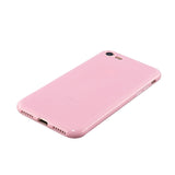 For iPhone 5/5S/SE/6/6S/6 Plus/6S Plus/7/8/7 Plus/8 Plus Cellphone Cover Soft TPU Bumper Protector Phone Shell Rose pink