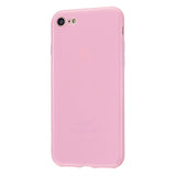 For iPhone 5/5S/SE/6/6S/6 Plus/6S Plus/7/8/7 Plus/8 Plus Cellphone Cover Soft TPU Bumper Protector Phone Shell Rose pink