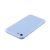 For iPhone 5/5S/SE/6/6S/6 Plus/6S Plus/7/8/7 Plus/8 Plus Cellphone Cover Soft TPU Bumper Protector Phone Shell Taro purple