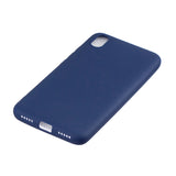 For Redmi 7A Lovely Candy Color Matte TPU Anti-scratch Non-slip Protective Cover Back Case Navy