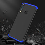 For HUAWEI P40 Lite E Mobile Phone Cover 360 Degree Full Protection Phone Case Blue black blue