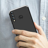 For HUAWEI P40 Lite E Mobile Phone Cover 360 Degree Full Protection Phone Case Blue black blue