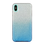 for HUAWEI Y5 2019/HONOR 8S/Y5/PSmart/honor 10 LITE Phone Case Gradient Color Glitter Powder Phone Cover with Airbag Bracket blue