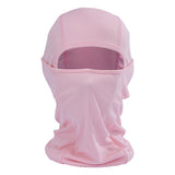 Outdoor Cycling Balaclava Full Face Mask Bicycle Ski Bike Ride Snowboard Sport Headgear Pink_One size