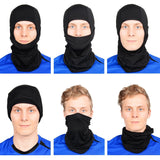 Outdoor Cycling Balaclava Full Face Mask Bicycle Ski Bike Ride Snowboard Sport Headgear Black snake pattern_One size