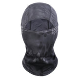Outdoor Cycling Balaclava Full Face Mask Bicycle Ski Bike Ride Snowboard Sport Headgear Black snake pattern_One size