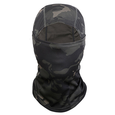 Outdoor Cycling Balaclava Full Face Mask Bicycle Ski Bike Ride Snowboard Sport Headgear Black terrain camouflage_One size