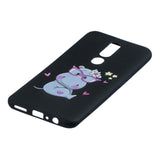 For OPPO F11 PRO Cartoon Lovely Coloured Painted Soft TPU Back Cover Non-slip Shockproof Full Protective Case with Lanyard yellow