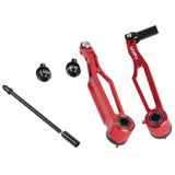 Litepro BMX Fnhon 412 Folding Bike V Brake CNC Ultra Light V Brake Clamp Bicycle Parts Bicycle Accessories Long Arm Short Arm 82mm Short arm silver