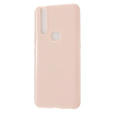 For VIVO V15/V15 Pro Cellphone Cover Slim Thin TPU Case Shock Absorption Mobile Phone Protective Cover  Bright black