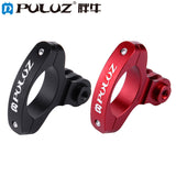PULUZ O Shape Cycling Bike Mount Bicycle Clip Holder Action Camera Handlebar Mount Clamp for GoPro HERO5 /4 /3+ /3 /2 /1 red