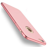 Thin Hard Protect Case 360?? All-inclusive PC Back Cover Bumper for iPhone 7 Plus Sliky BlackHJG3