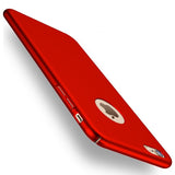 Thin Hard Protect Case 360?? All-inclusive PC Back Cover Bumper for iPhone 7 Plus Sliky Black8699
