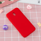 For Redmi 8 8A note 8T TPU Back Cover Soft Candy Color Frosted Surface Shockproof TPU Mobile Phone Protective Case 4