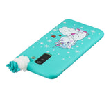 For Samsung A6 plus 2018 3D Cartoon Lovely Coloured Painted Soft TPU Back Cover Non-slip Shockproof Full Protective Case Love unicorn