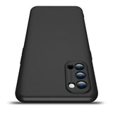For OPPO Reno 4 /Reno 4 Pro International Edition Mobile Phone Cover 360 Degree Full Protection Phone Case black