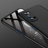 For OPPO Reno 4 /Reno 4 Pro International Edition Mobile Phone Cover 360 Degree Full Protection Phone Case black