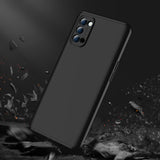 For OPPO Reno 4 /Reno 4 Pro International Edition Mobile Phone Cover 360 Degree Full Protection Phone Case black