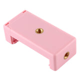 Phone Clamp Quick Release Clip Tripod Mount with 1/4 inch Screw Hole for Smartphone black