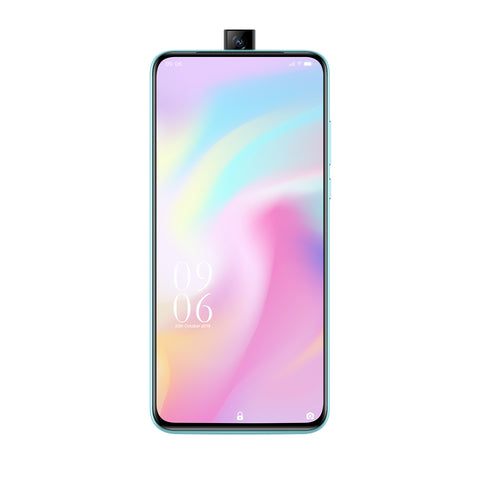 Elephone PX 6.53"" FHD+ Full Screen Global Mobile phone Android 9.0 MT6763 Pop-Up Camera sky blue