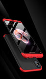 For XIAOMI Redmi Note 5(Globle)/Redmi Note 5 Pro (Inida) 3 in 1 Fashion Ultra Slim Full Protective Back Cover  blue