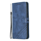 For HUAWEI Y7 2019 Denim Pattern Solid Color Flip Wallet PU Leather Protective Phone Case with Buckle & Bracket brown