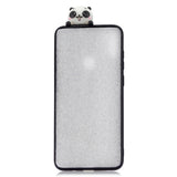 For Samsung A11 Soft TPU Back Cover 3D Cartoon Painting Mobile Phone Case Shell Three pandas