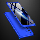For OPPO Realme 6 Mobile Phone Cover 360 Degree Full Protection Phone Case blue
