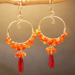 Luxe Bijoux 038 - choice of stone - Gold
