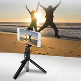 K07 Extendable Tripod with Detachable Wireless Remote and Tripod Stand Selfie Stick black
