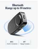 J19 Bluetooth Audio Receiver Mic Handsfree Call Wireless Adapter Bluetooth 5.0 Speaker Headphone Audio Transmitter black