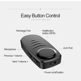 J19 Bluetooth Audio Receiver Mic Handsfree Call Wireless Adapter Bluetooth 5.0 Speaker Headphone Audio Transmitter black